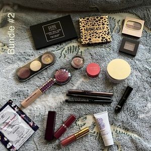 Bundle of new/used (cleaned and sanitized) palettes and assorted beauty products